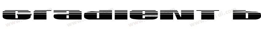 gradient black字体转换